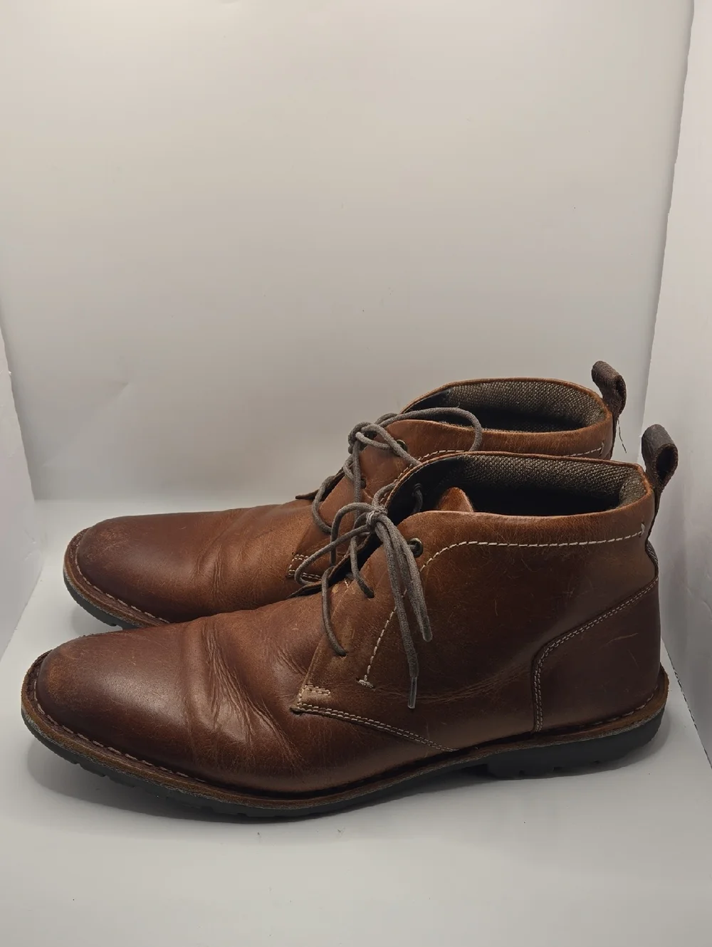 Crown Vintage Mens Renton Chukka Boot Brown Sz 12